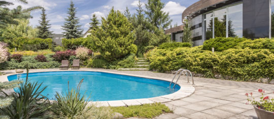 Piscine en béton
